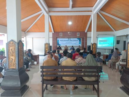 MUSDESUS Pembentukan Koperasi Merah Putih Desa Bogoran